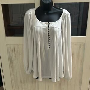 Free People Smock Blouse